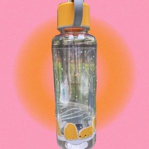 sanrio gudetama reusable water bottle